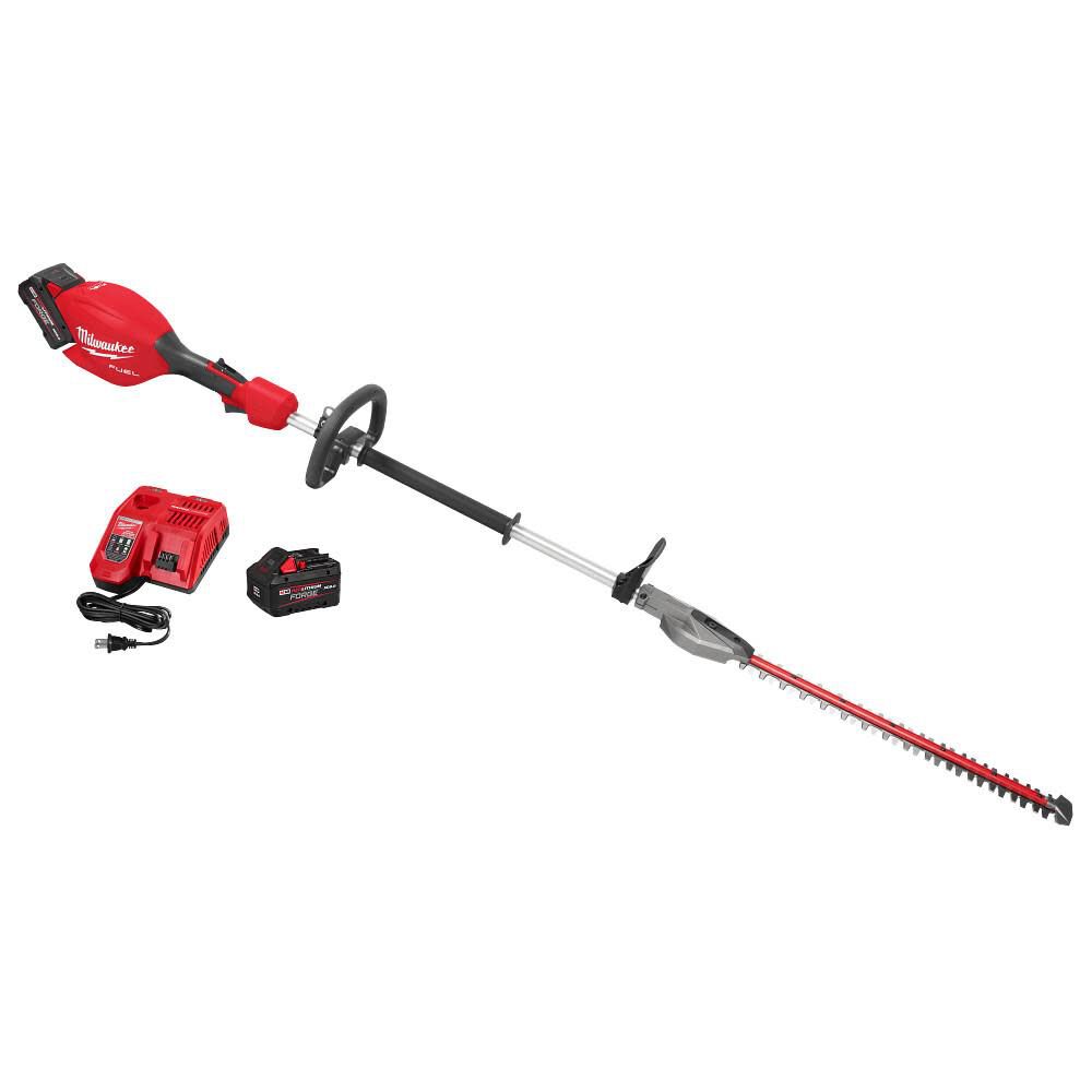 Milwaukee M18 FUEL Short Pole Hedge Trimmer Kit 3043 21 Acme Tools