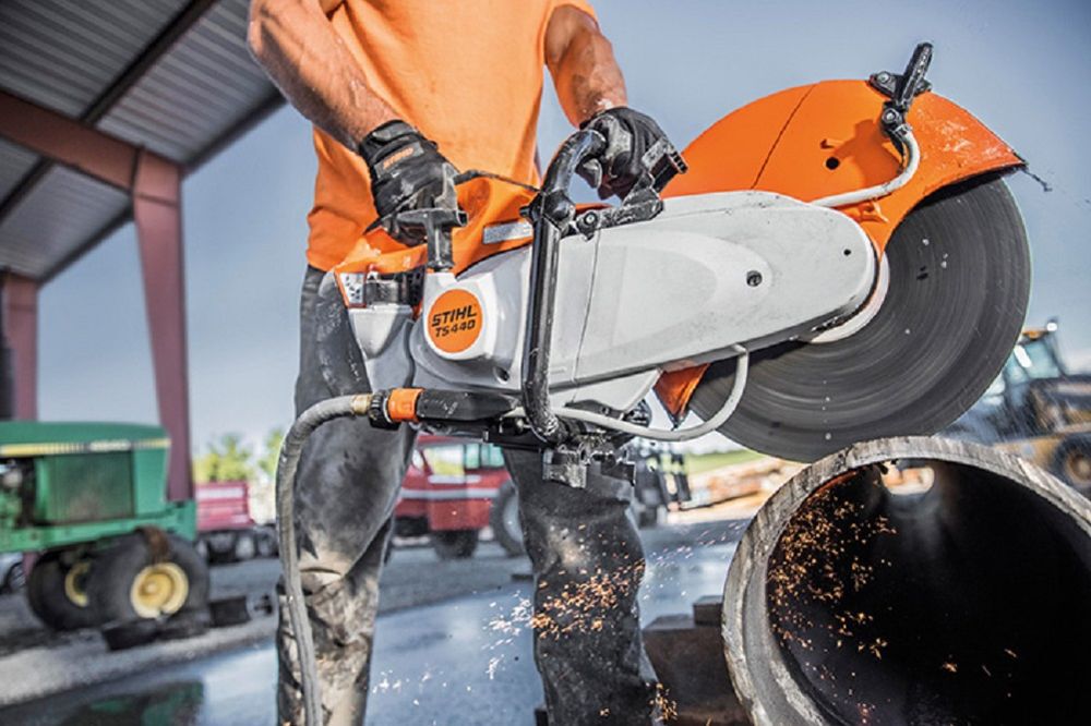 Stihl TS 440 Cutquik 14 Inch Saw Gas Powered with Quickstop Wheel Brake Technology, large image number 3