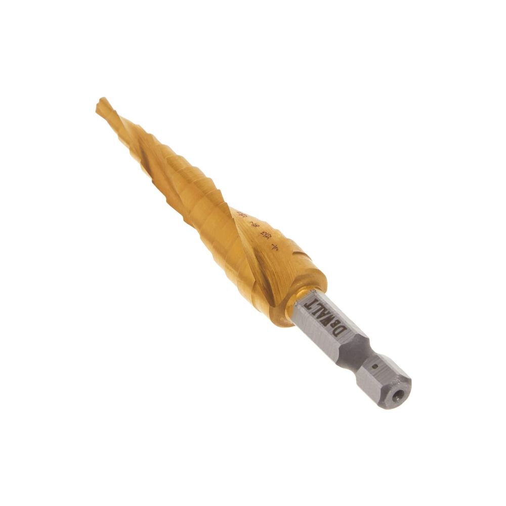 DEWALT 1/8 In. to 1/2 In. Impact Ready Step Drill Bit, large image number 3