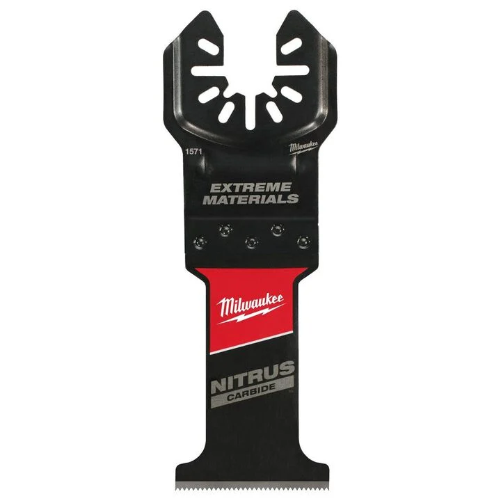 Milwaukee NITRUS CARBIDE Extreme Materials Universal Fit OPEN LOK Multi Tool Blade 1pk