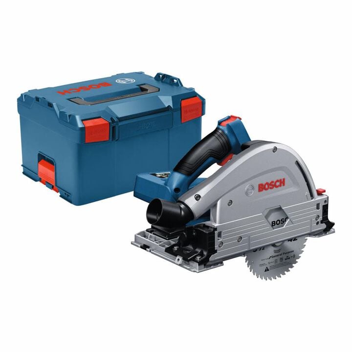 Bosch PROFACTOR 18V 5-1/2 Inch Cordless Track Saw, CORE18V 4.0Ah Starter Kit, and 63 Inch Track and Connector Kit, large image number 1