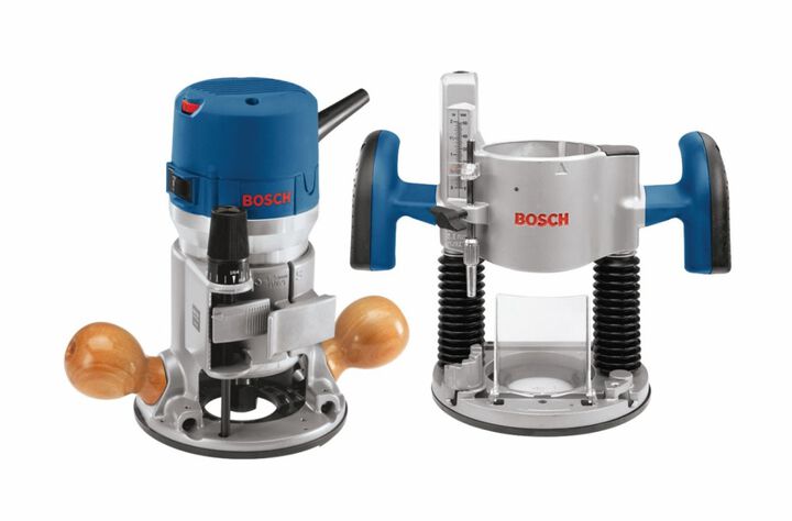 Bosch Reconditioned 2.25 HP Plunge and Fixed-Base Router Kit