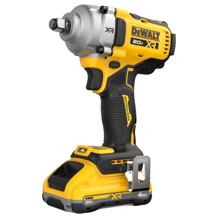 DEWALT 20V MAX XR Brushless 1/2 Inch Mid-Torque Impact Wrench Kit