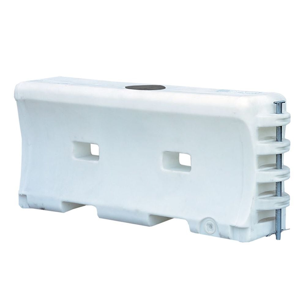 Vizcon 6' Section White MASH TL-1/TL-2 LCD Water-Wall Barrier, large image number 1
