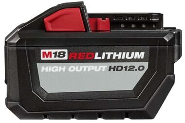 Milwaukee M18 REDLITHIUM HIGH OUTPUT HD 12.0Ah Battery Pack, large image number 11