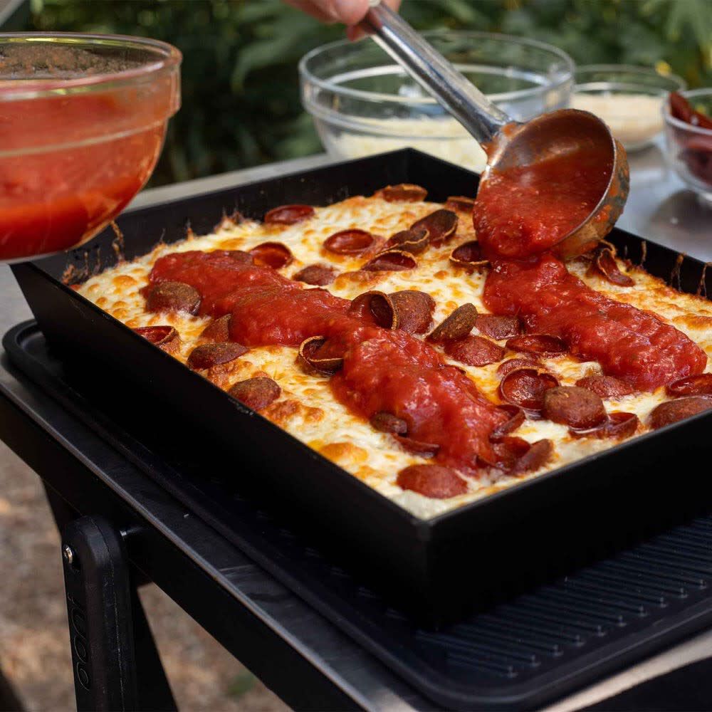 Ooni Medium 13 x 10 Inch Detroit-Style Pizza Pan, large image number 8