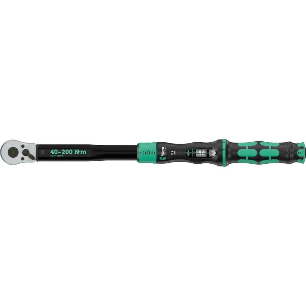 Wera Tools Click-Torque Lock C 3 40-200 Nm Adjustable Torque Wrench, large image number 1