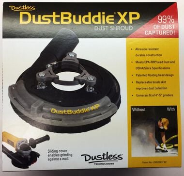 Dustless Technologies 5 In. DustBuddie XP w 18 In. Hose