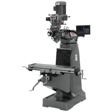 JET Vertical Milling Machine JTM-2 9X42 MILwith DP700 3-AXISQ DRO(