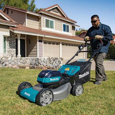 Makita 40V max XGT 21in Lawn Mower Self Propelled Commercial 4Ah Kit Brushless, large image number 4
