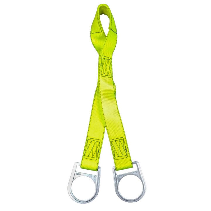 Safewaze 18 Inch D-ring Extender: Soft Loop, 2 D-rings