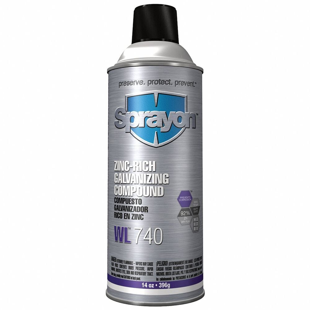 Krylon WL740 14 Oz Zinc-Rich Cold Galvanizing Compound Spray Primer, large image number 2