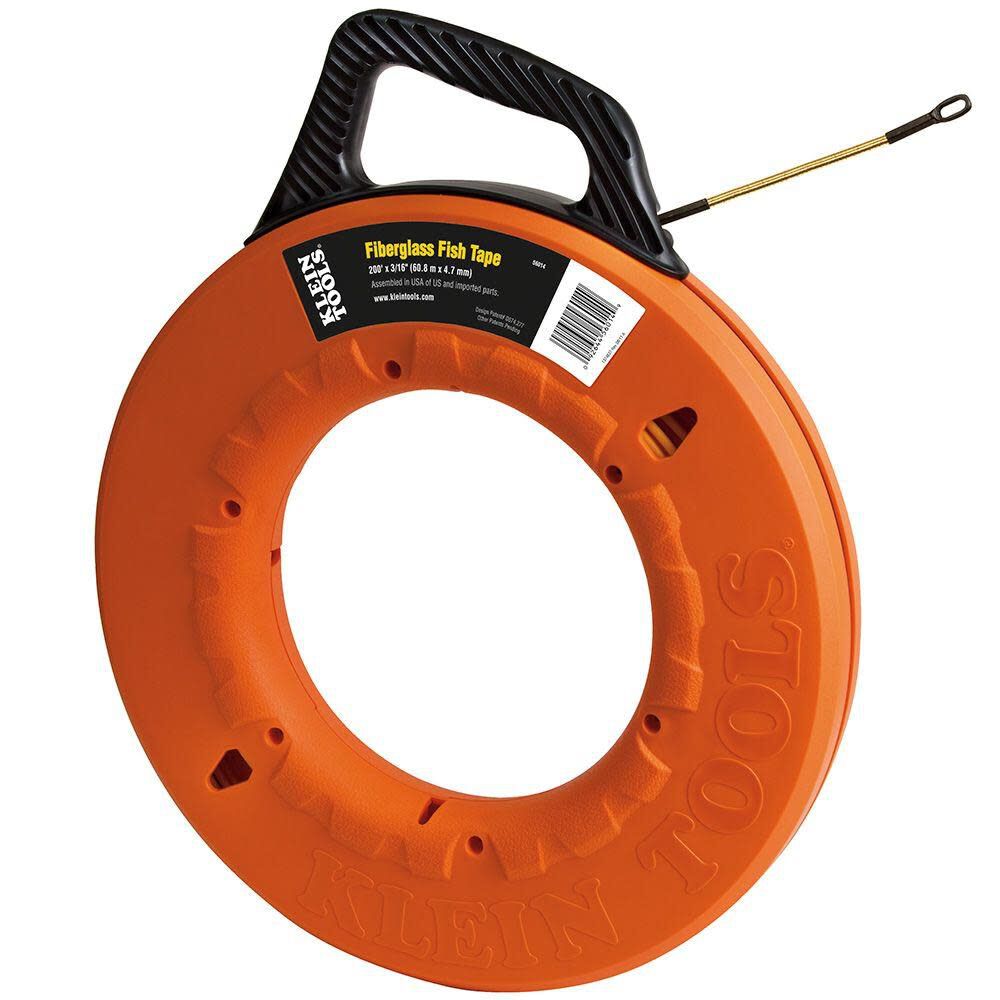 Klein Tools 200' Fiberglass Fish Tape, large image number 1