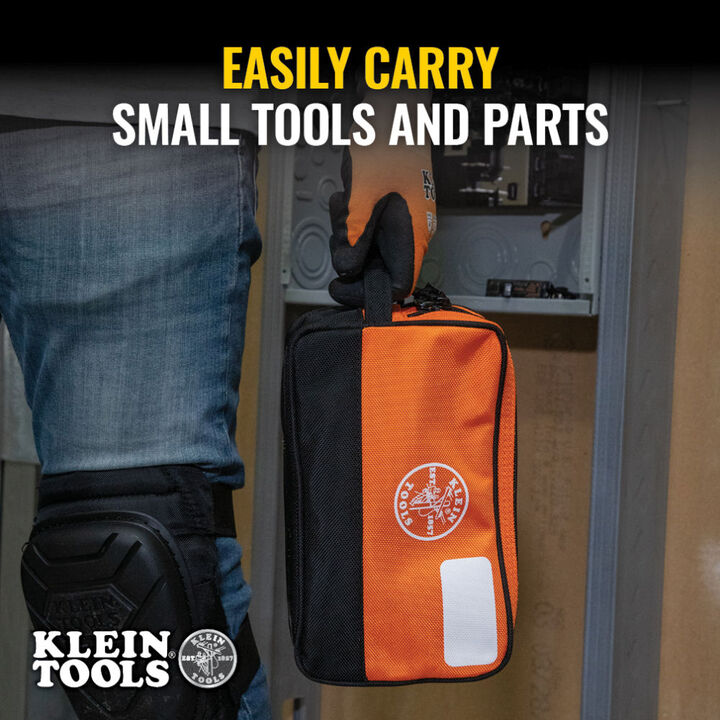 Klein Tools Promotional Double Zipper Bag, 10 x 6 x 3 Inch, large image number 4