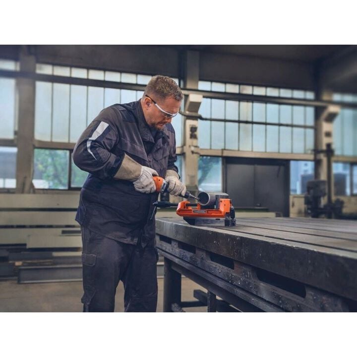 Fein VersaMAG VISE 160 L SET Magnetic Vise with Welding Plate and Riser Jaws Bundle, large image number 8
