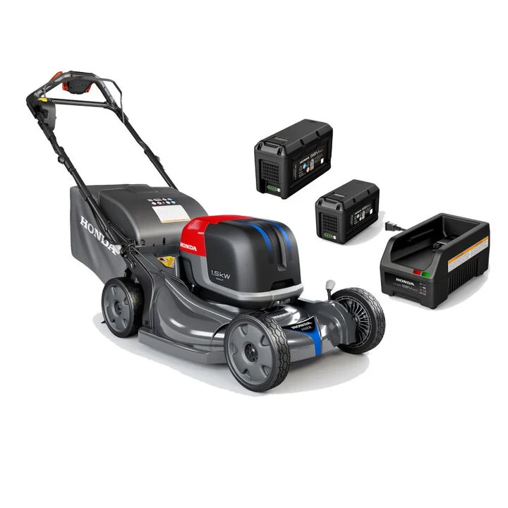 Honda HRX-BE 21 Inch Dual Bay Battery Powered eSelect Variable Speed Lawn Mower Kit with (1) 12.0Ah and (1) 8.0Ah Battery