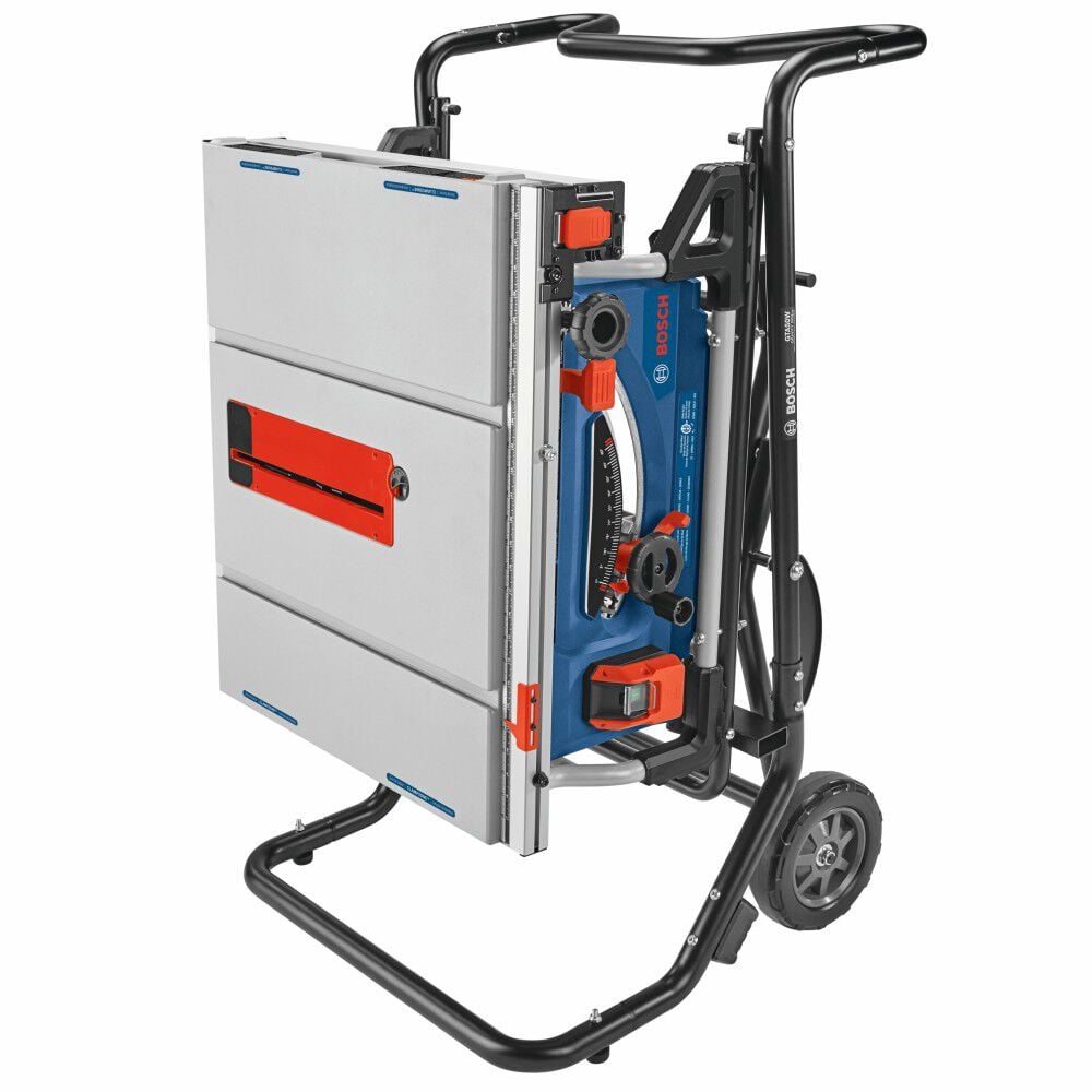 Bosch 10 Inch Jobsite Table Saw with Gravity-Rise Wheeled Stand - Reconditioned, large image number 5