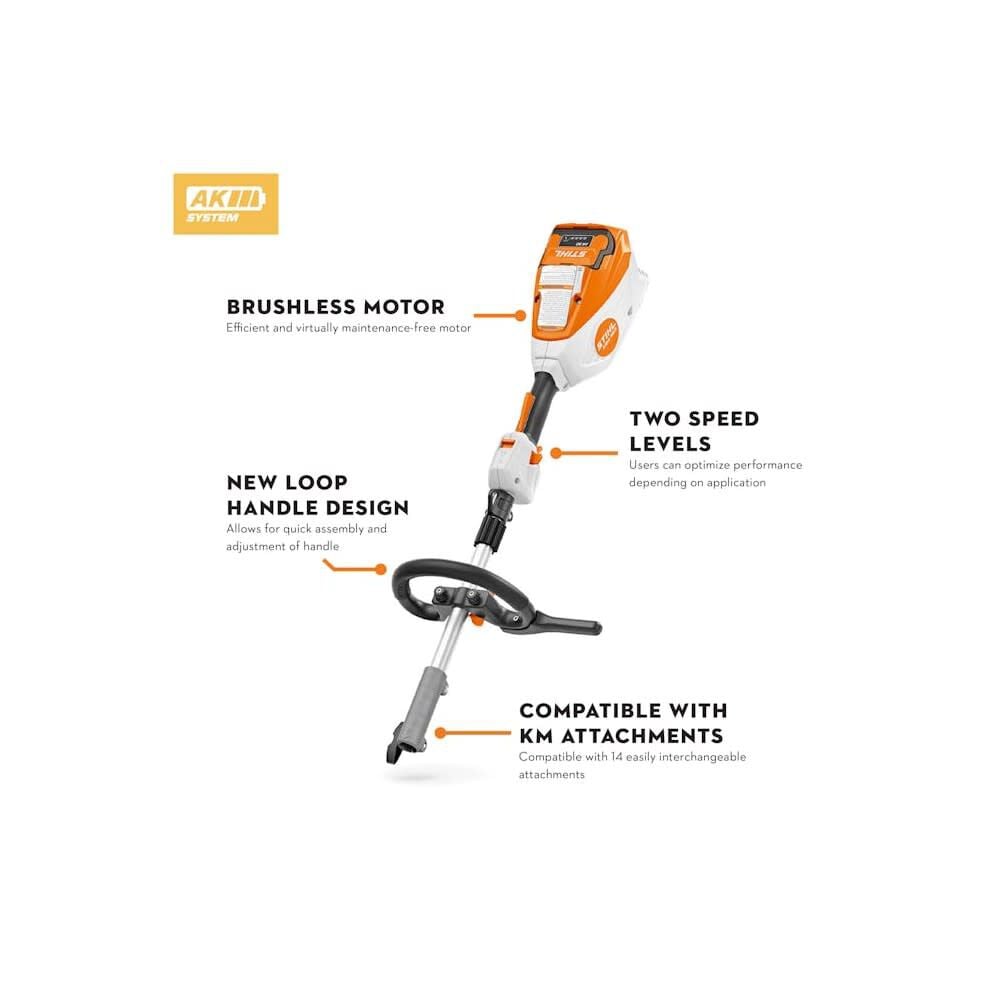 Stihl KMA 80 R Multi-Task KombiSystem with FS-KM Kit & BG KM Blower Bundle, large image number 4