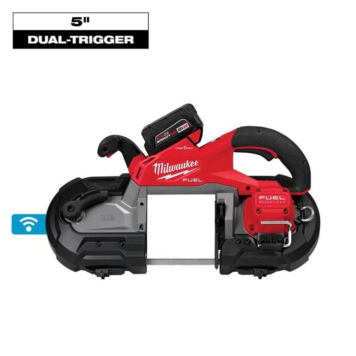Milwaukee M18 FUEL Dual Trigger Deep Cut Band Saw Kit, large image number 14