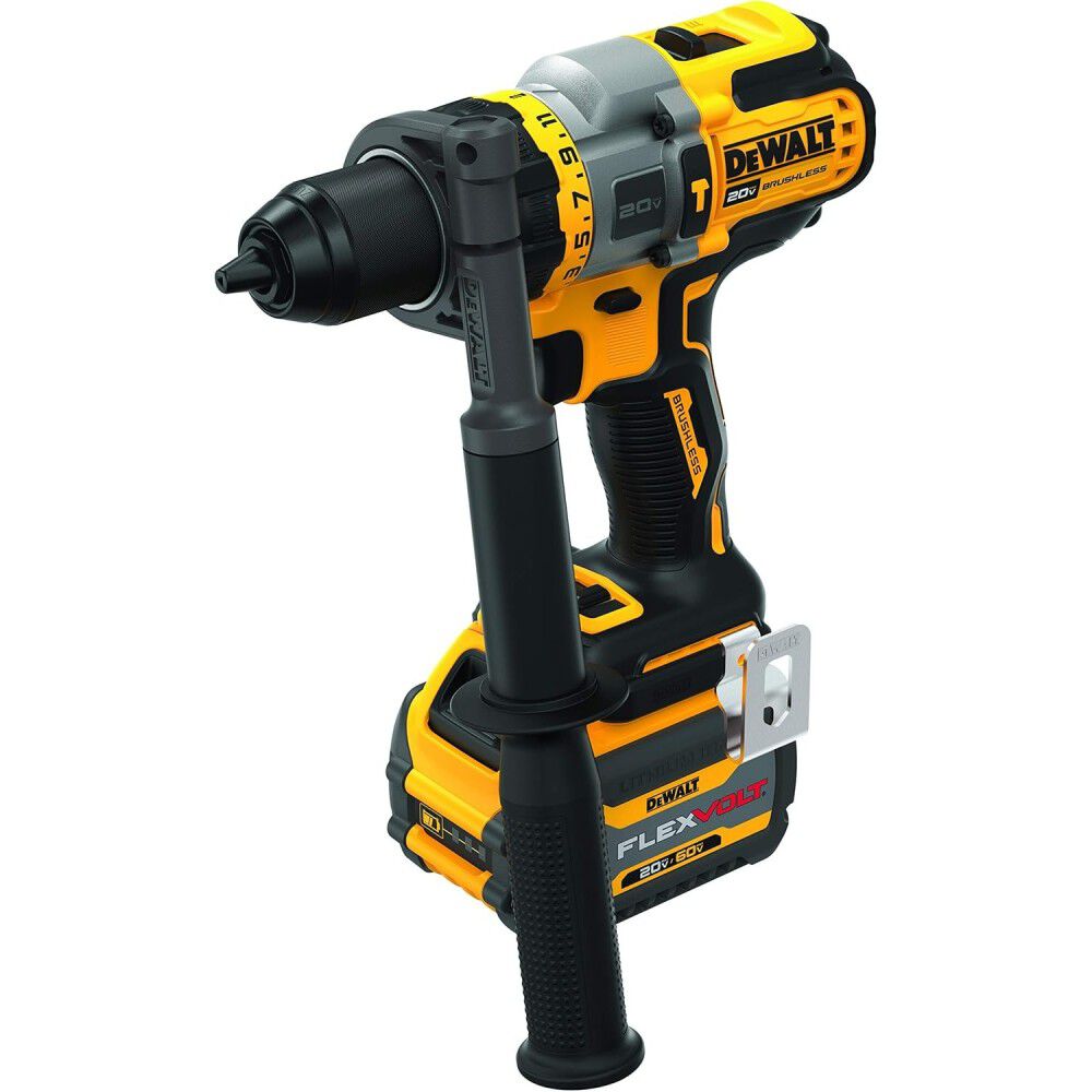 K-Drill 6 Inch Ice Auger System and 1/2 Inch Hammer Drill/Driver Kit Bundle, large image number 8