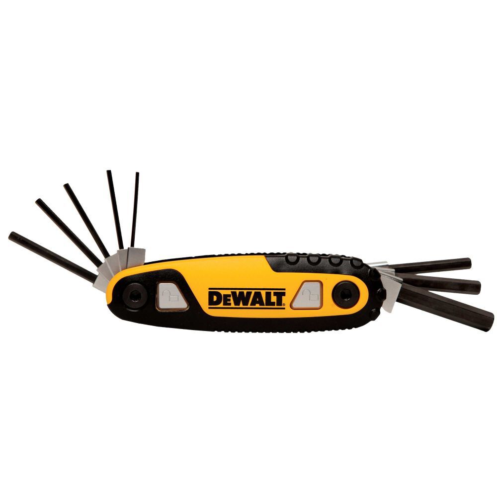 DEWALT Metric Folding/Locking Hex Key Set, large image number 2