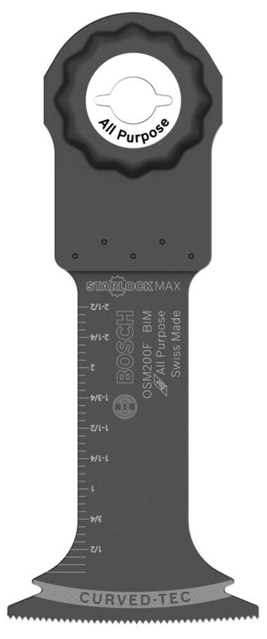 Bosch 2 In. StarlockMax Oscillating Multi Tool Bi-Metal Plunge Cut Blade, large image number 0
