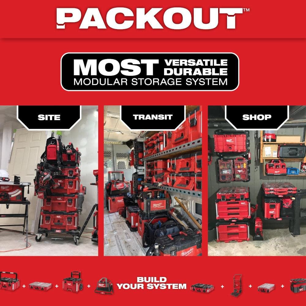 48-22-8428 Caja de herramientas con ruedas PACKOUT™ - RedTool