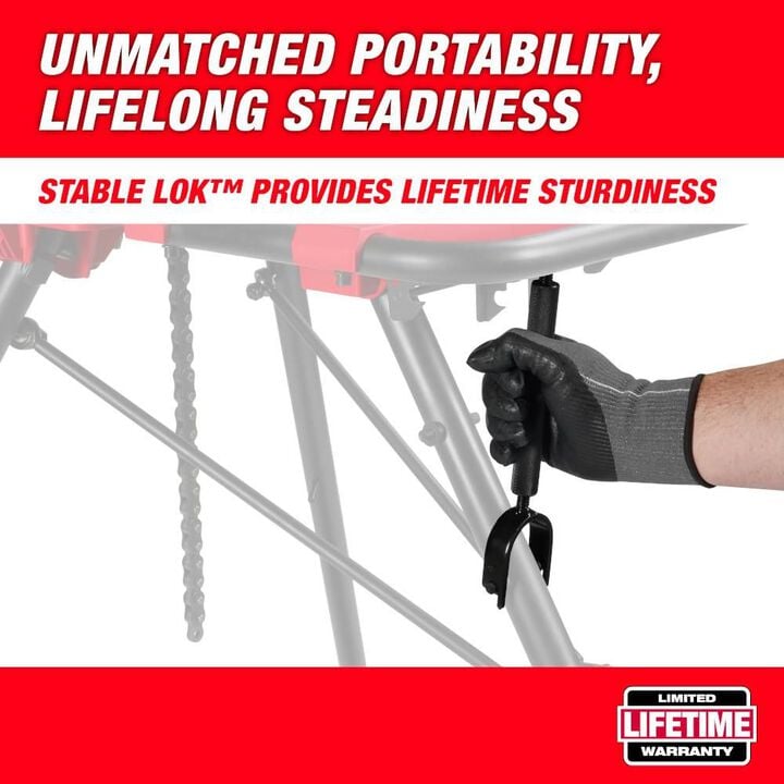 Milwaukee 6 Leveling Tripod Chain Vise, large image number 3