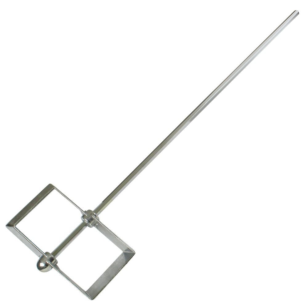 Kraft Tool Co 30.75 Inch Aluminum Paddle Hex Shaft Junior Mud Heavy-Duty Mixer, large image number 1