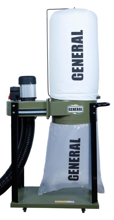 General International 1HP 7Amp Commercial Dust Collector, large image number 0
