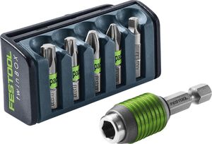 5 Piece Impact Bit Cassette with Lockable Bit Holder