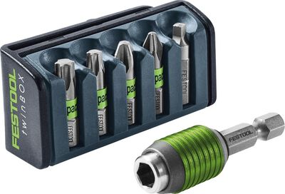 5 Piece Impact Bit Cassette with Lockable Bit Holder