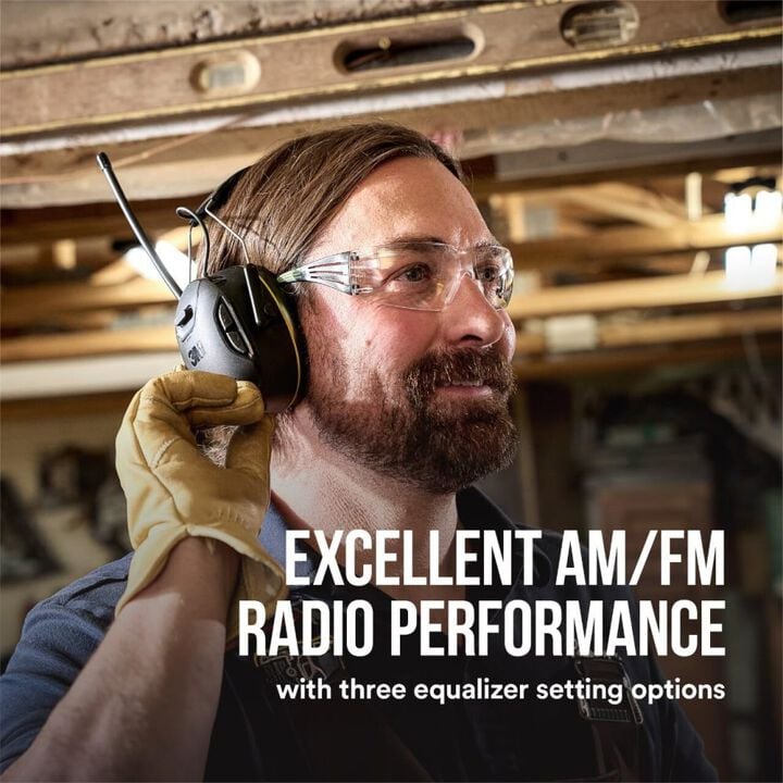 3M WorkTunes Connect + 26 dB NRR AM/FM Hearing Protector, large image number 1