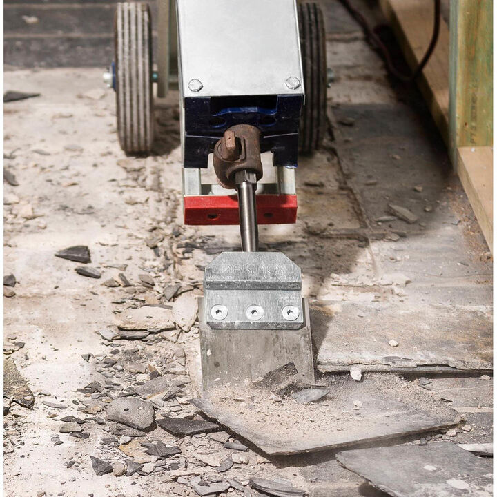 Makinex 6 Inch Steel Blade Tile Smasher Head for 35 Lbs Electric Breaker, large image number 3