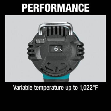 Makita 18V LXT Heat Gun Variable Temperature (Bare Tool), large image number 13