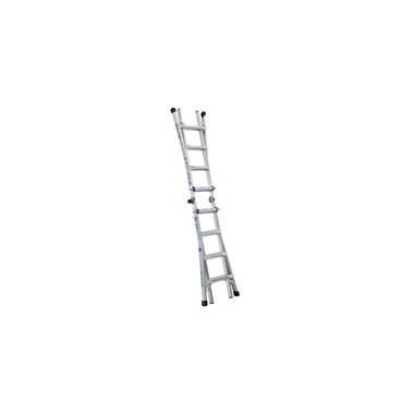 Werner 18 Ft. Reach Height Type IA Aluminum Multi-Position Ladder, large image number 2