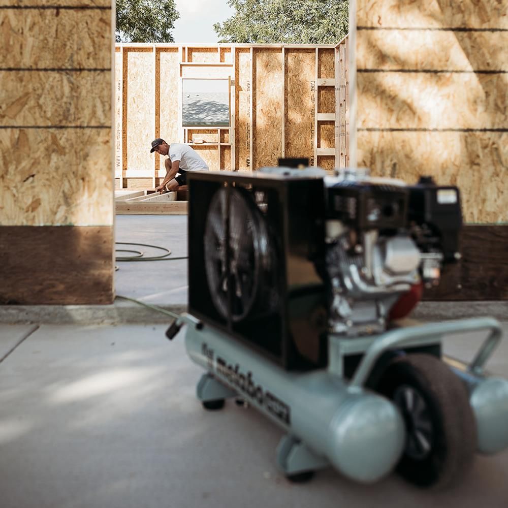 Metabo HPT The Tank XL Wheelbarrow Compressor 9 Gallon Gas, large image number 19