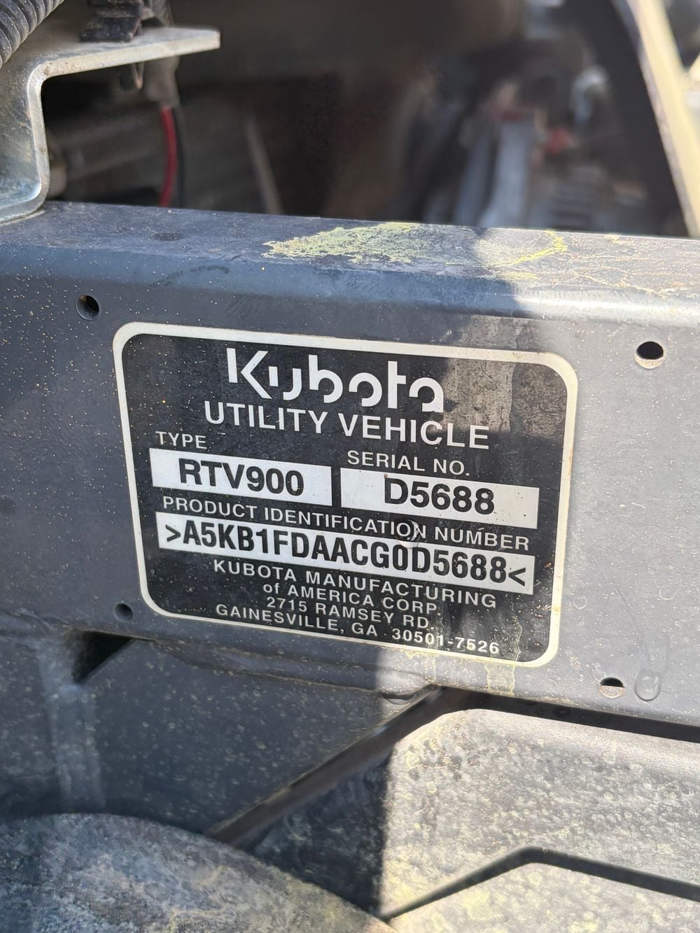 Kubota RTV900XT 21.6 HP Diesel Utility Vehicle 2012, large image number 9
