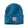 Carhartt Acrylic Knit Cuffed Beanie/Watch Hat Mens Regular OS Marine Blue, small