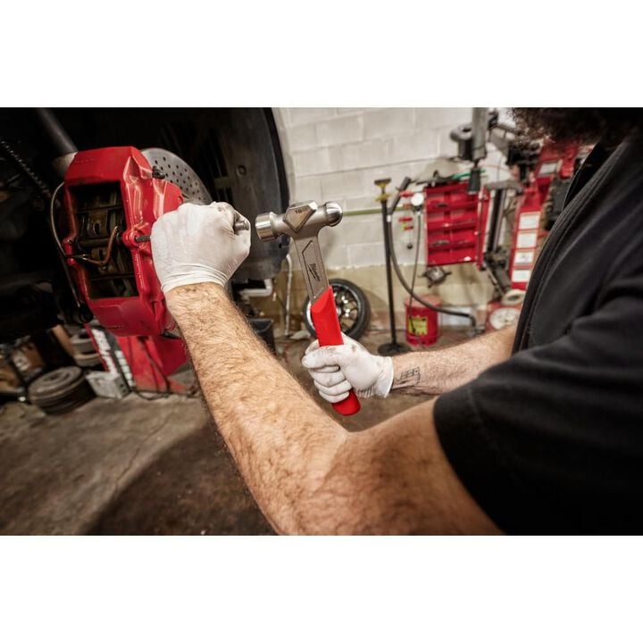 Milwaukee 16oz Steel Ball Peen Hammer, large image number 6