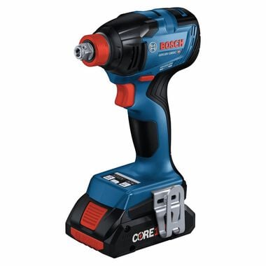 Bosch 18V 2 Tool Combo Kit with Socket Ready Impact Driver Brute Tough 1/2in Hammer Drill/Driver with 1 CORE18V 8Ah Performance Battery & 1 CORE18V 4Ah Compact Battery, large image number 6