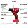 Milwaukee M18 Compact 1/2 in Hammer Drill/Driver (Bare Tool), small