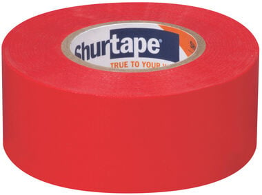 Shurtape FM 200 Non-Adhesive Flagging Tape - Red - 1.1875in x 300ft - 1 Roll