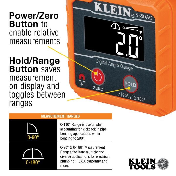 Klein Tools Digital Angle Gauge and Level, large image number 2