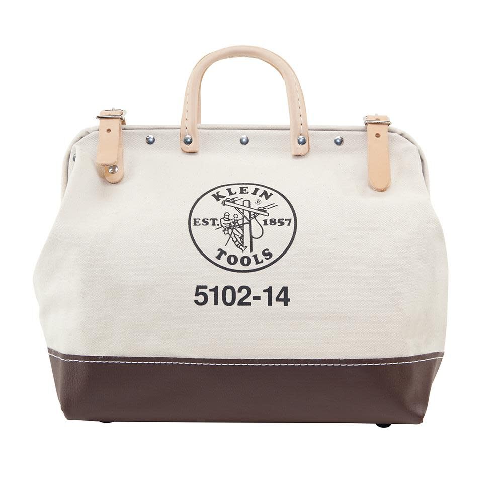 Klein Tools 14in (356 mm) Canvas Tool Bag, large image number 11