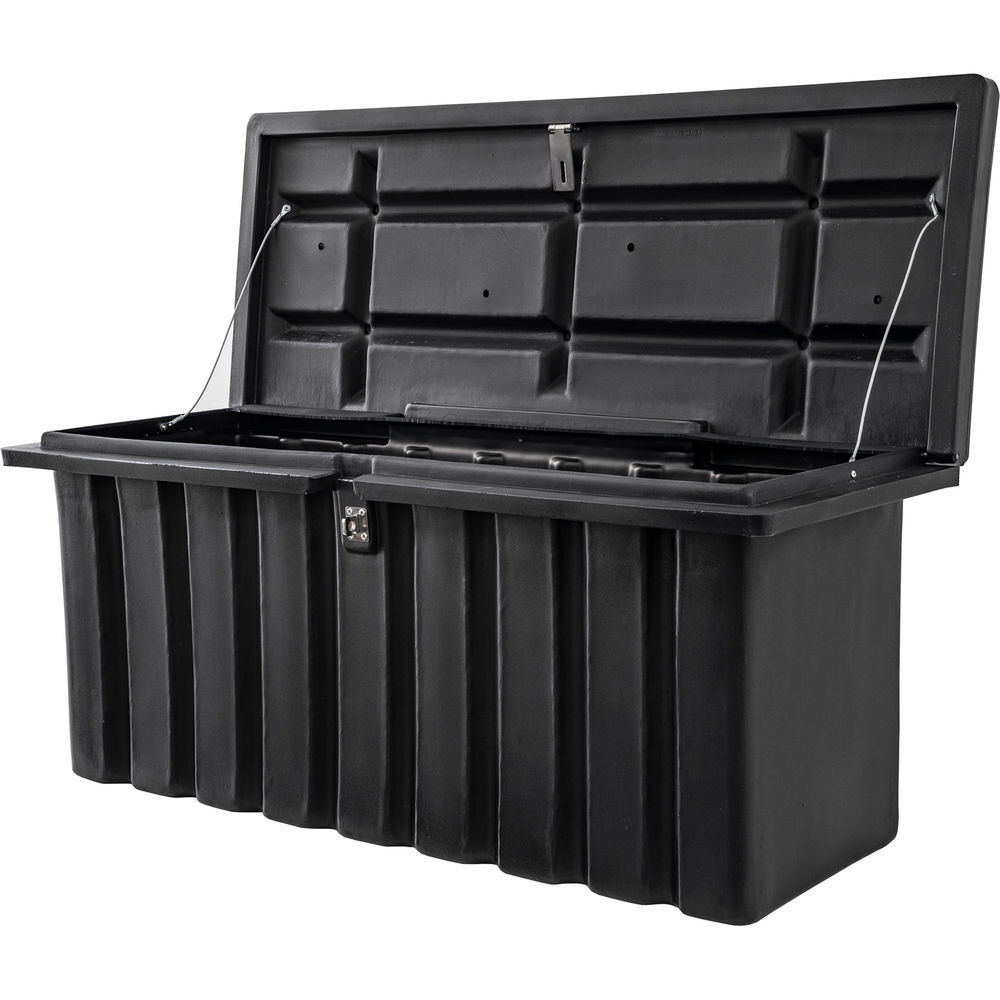 Buyers Products Company 22.5x19.5/18.75x51/47 Inch Black Poly Multipurpose Chest, large image number 4
