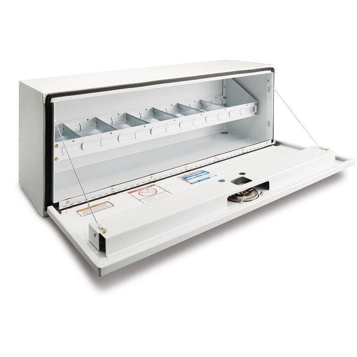 Weather Guard Accessory Parts Cabinet Tray, Steel, 41 1/2 x 3.5  x 9.5 in