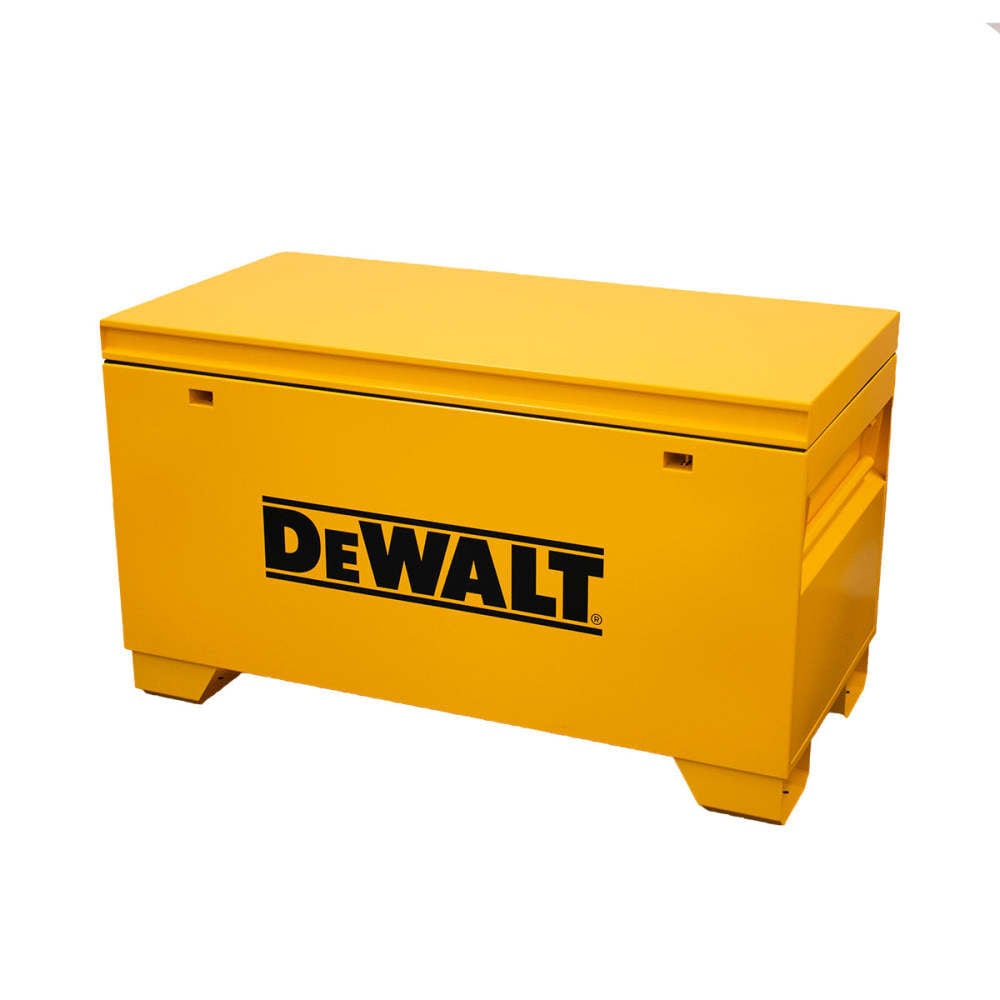 DEWALT 60 Inch Yellow Heavy Duty Steel Jobsite Box, large image number 4