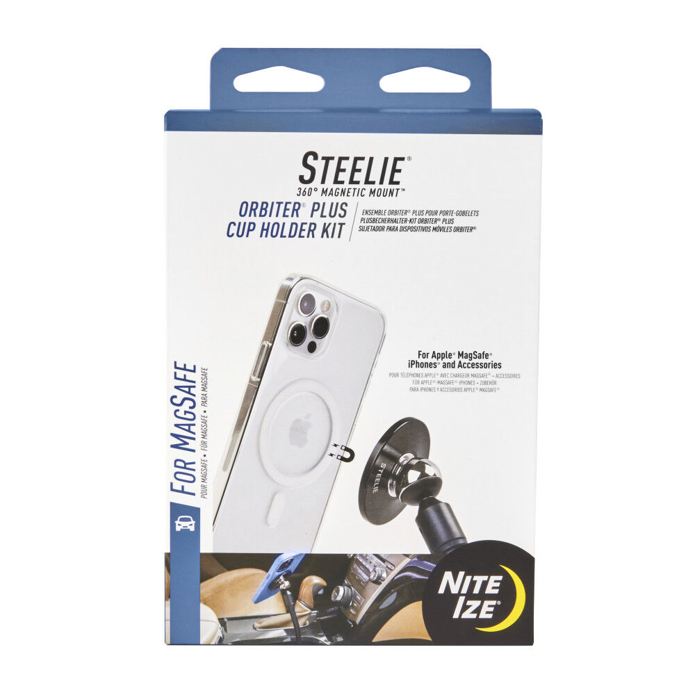 Nite Ize Steelie Orbiter Plus Cup Holder Kit – STOMSCK-01-R8