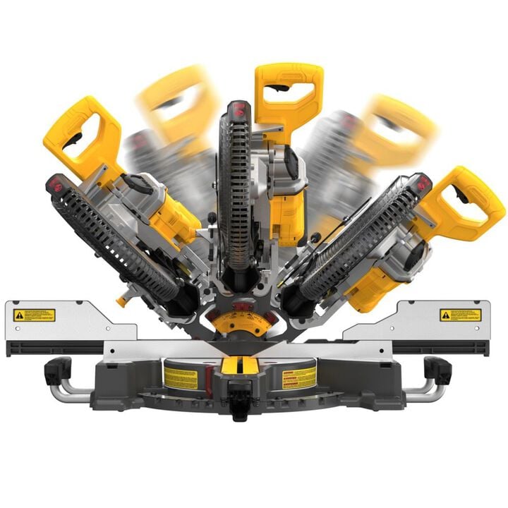 DEWALT 12 Inch 60V Sliding Miter Saw Kit & Compact Miter Saw Stand Bundle, large image number 14